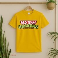Red Team Hackers Heroes In A Popped Shell T-Shirt thumb 2