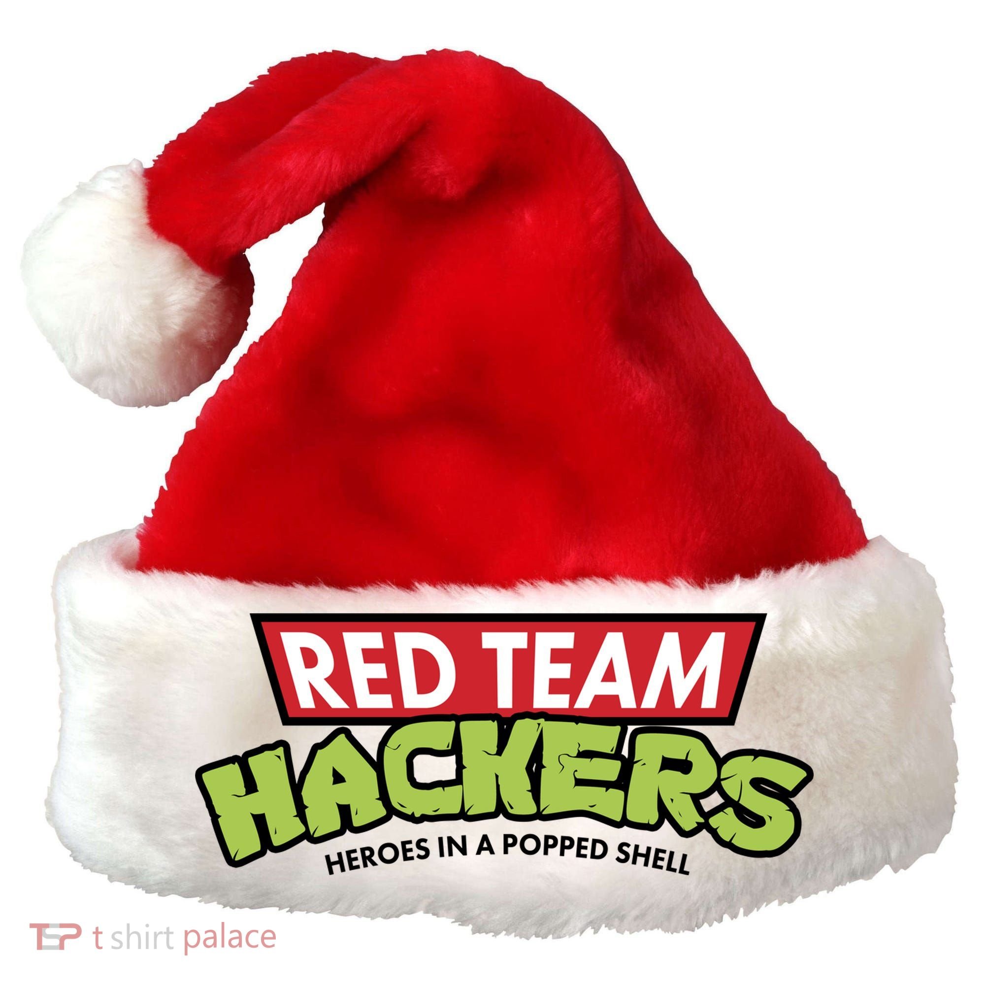 Red Team Hackers Heroes In A Popped Shell Santa Hat