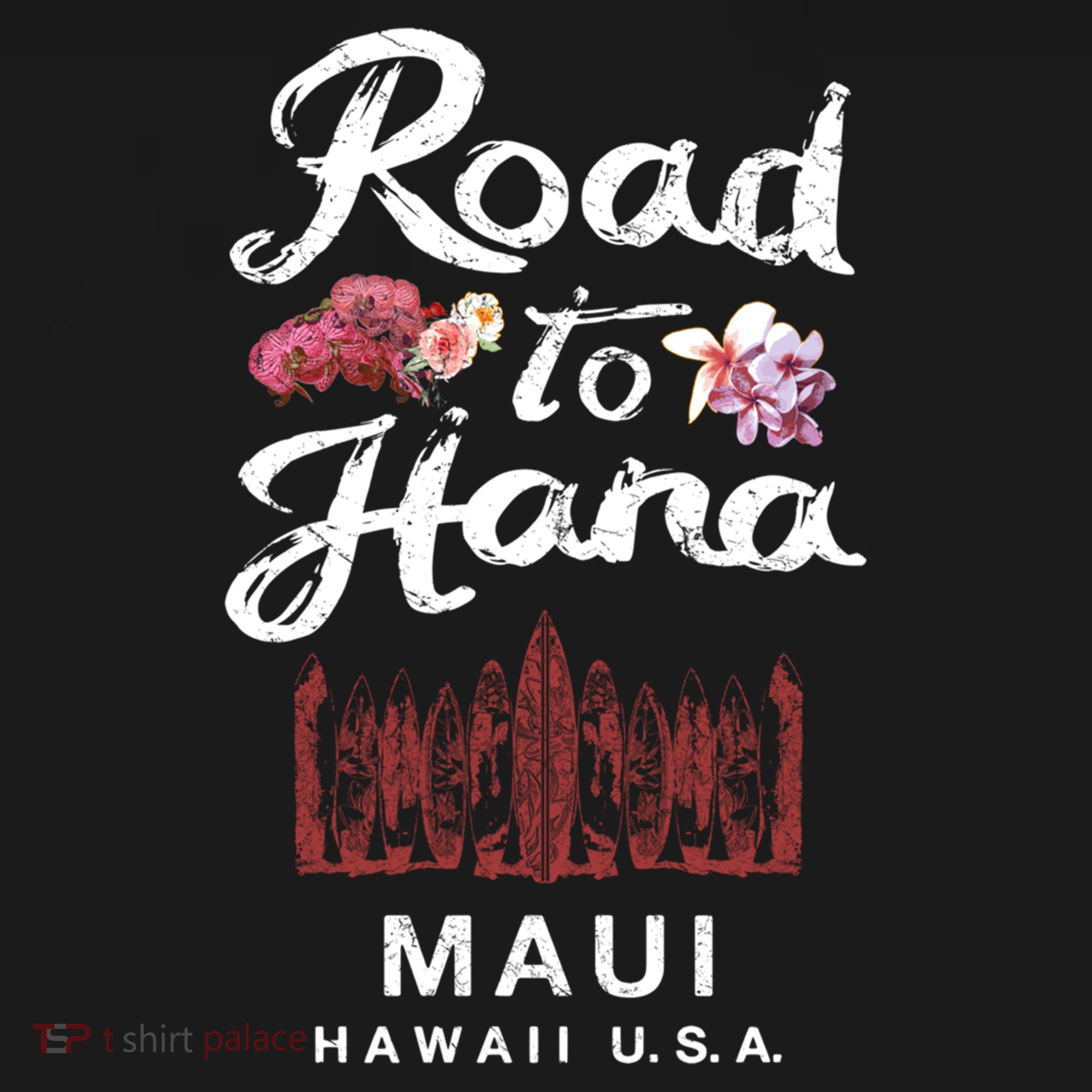 Road To Hana Maui Hawaiian Gift Women's Hoodie