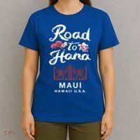 Road To Hana Maui Hawaiian Gift T-Shirt thumb 4
