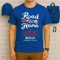 Road To Hana Maui Hawaiian Gift T-Shirt thumb 6