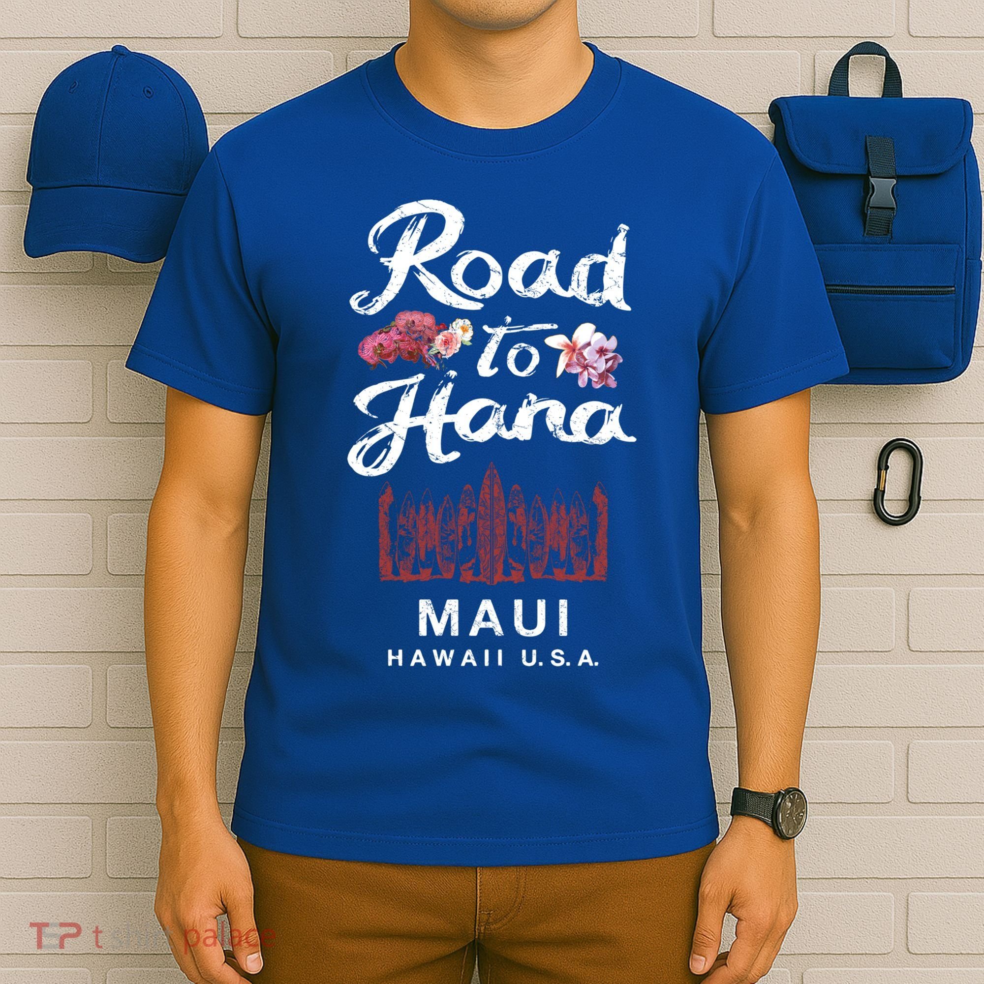 Road To Hana Maui Hawaiian Gift T-Shirt