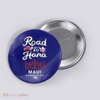 Road To Hana Maui Hawaiian Gift Button thumb 0
