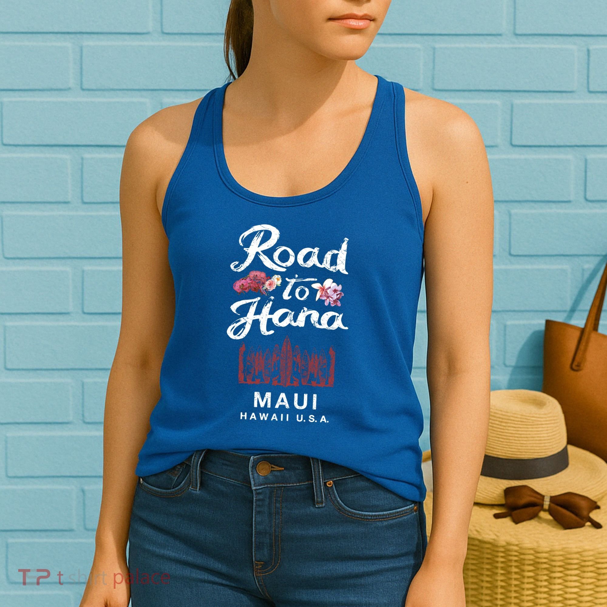 Road To Hana Maui Hawaiian Gift Women's Tank Top
