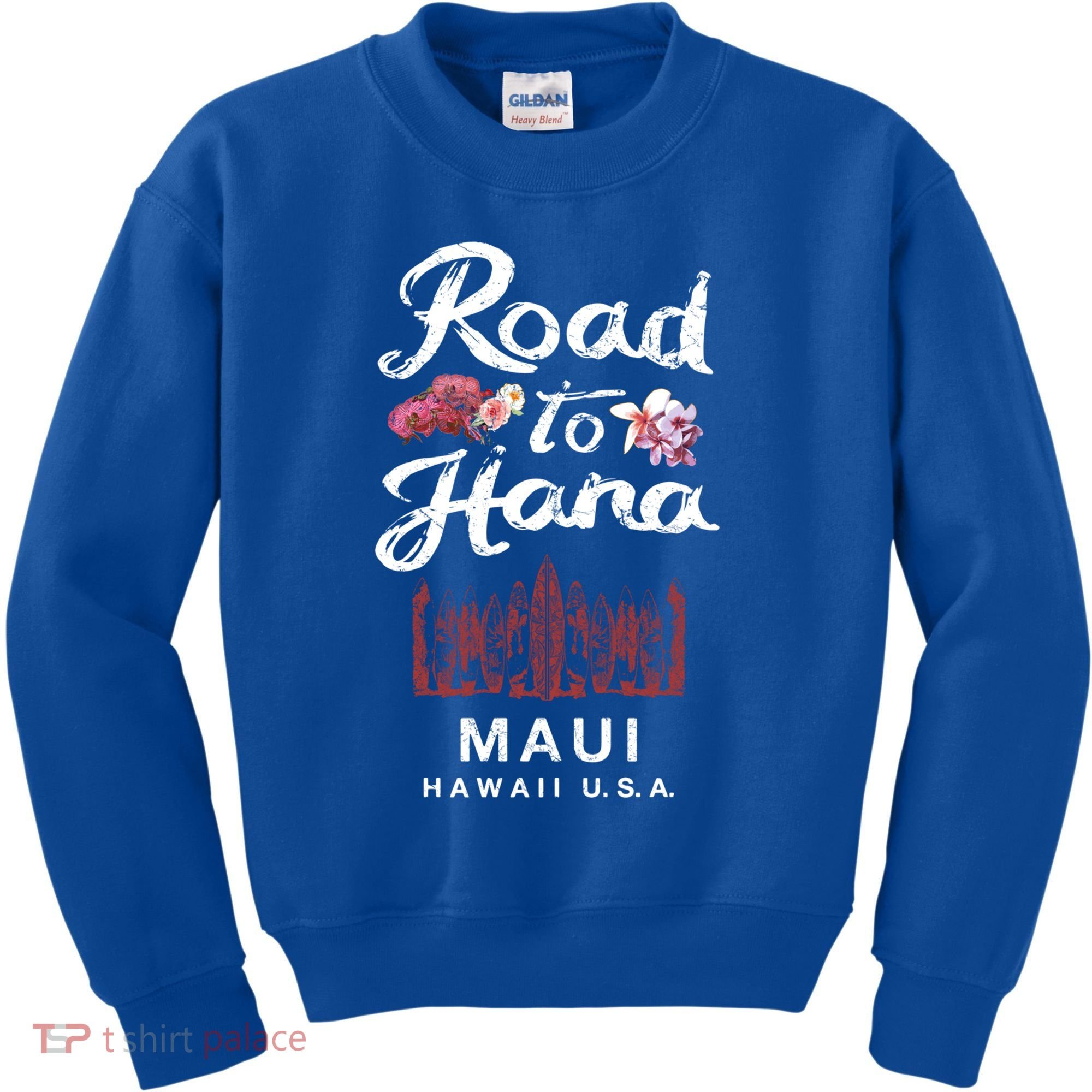 Road To Hana Maui Hawaiian Gift Kids Sweatshirt