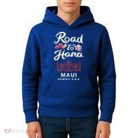 Road To Hana Maui Hawaiian Gift Kids Hoodie thumb 4