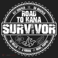 Road To Hana Survivor Curvy Palm Maui Hawaii Lover Gift Women's Sweatshirt thumb 2
