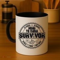 Road To Hana Survivor Curvy Palm Maui Hawaii Lover Gift Coffee Mug thumb 4