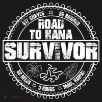 Road To Hana Survivor Curvy Palm Maui Hawaii Lover Gift Ornament thumb 1