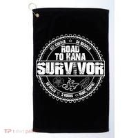 Road To Hana Survivor Curvy Palm Maui Hawaii Lover Gift Golf Towel thumb 0