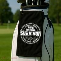 Road To Hana Survivor Curvy Palm Maui Hawaii Lover Gift Golf Towel thumb 2