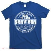 Road To Hana Survivor Curvy Palm Maui Hawaii Lover Gift T-Shirt thumb 0