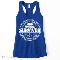 Road To Hana Survivor Curvy Palm Maui Hawaii Lover Gift Women's Tank Top thumb 0