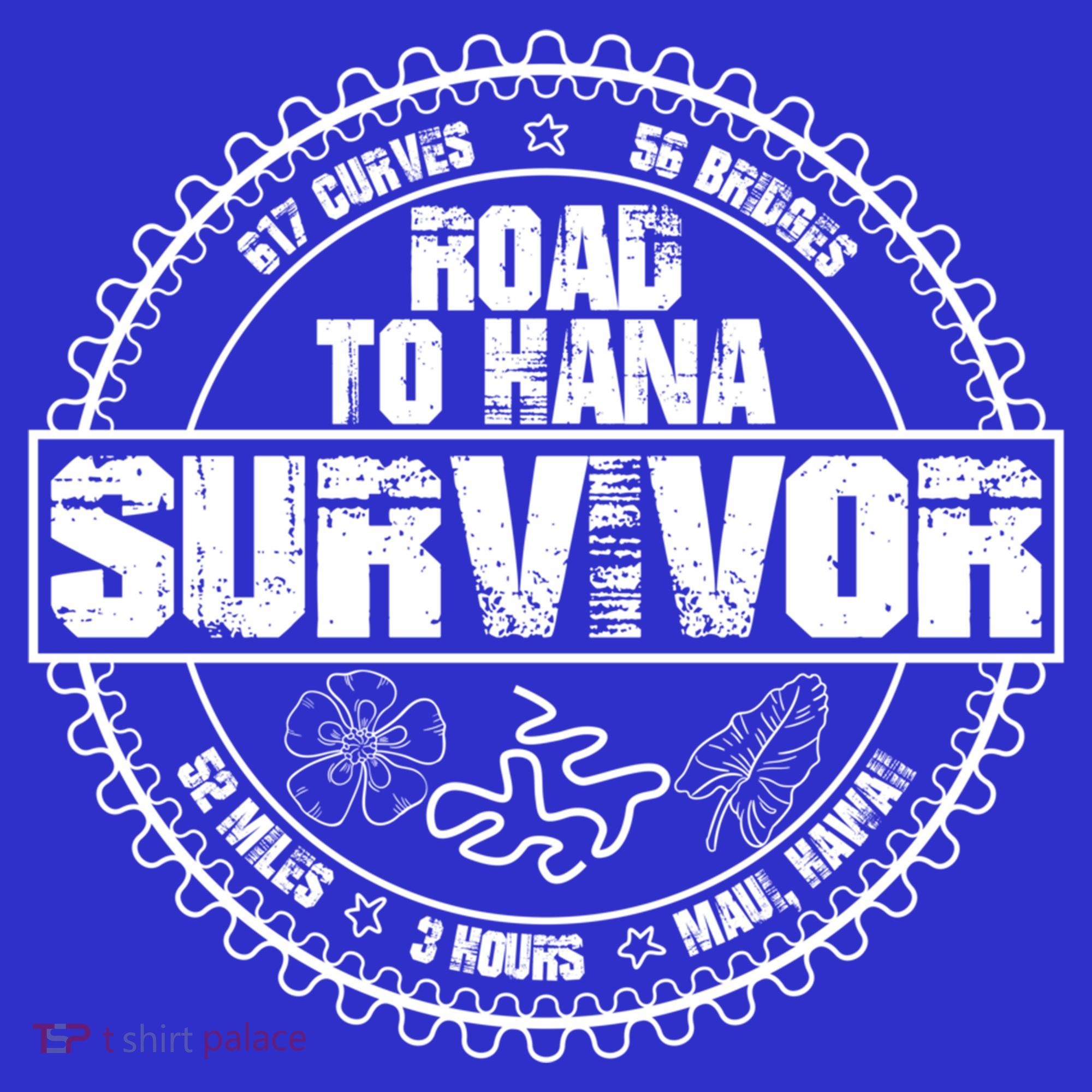 Road To Hana Survivor Curvy Palm Maui Hawaii Lover Gift Baby Bodysuit
