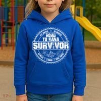 Road To Hana Survivor Curvy Palm Maui Hawaii Lover Gift Kids Hoodie thumb 3