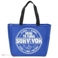 Road To Hana Survivor Curvy Palm Maui Hawaii Lover Gift Tote Bag thumb 0