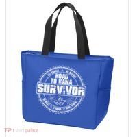 Road To Hana Survivor Curvy Palm Maui Hawaii Lover Gift Tote Bag thumb 3