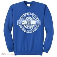 Road To Hana Survivor Curvy Palm Maui Hawaii Lover Gift Sweatshirt thumb 0