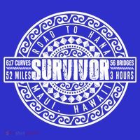 Road To Hana Survivor Curvy Palm Maui Hawaii Lover Gift T-Shirt thumb 7
