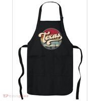 Retro Texas Home State Tx Cool 70s Style Sunset Apron thumb 0