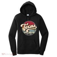 Retro Texas Home State Tx Cool 70s Style Sunset Women's Hoodie thumb 0