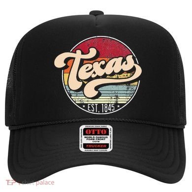 Retro Texas Home State Tx Cool 70s Style Sunset Hat