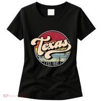 Retro Texas Home State Tx Cool 70s Style Sunset Women's T-Shirt thumb 0