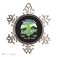 Road To Hana Survivor Curvy Palm Maui Hawaii Lover Gift Ornament thumb 0