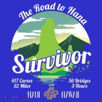 Road To Hana Survivor Curvy Palm Maui Hawaii Lover Gift Mousepad thumb 1