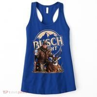 Retro Trump Hunting Deer Funny Beer Drinking Beer Hunting Women's Tank Top thumb 0
