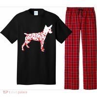 Rat Terrier Heart Dog Valentine's Day Gift Pajama Set thumb 0