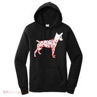 Rat Terrier Heart Dog Valentine's Day Gift Women's Hoodie thumb 0