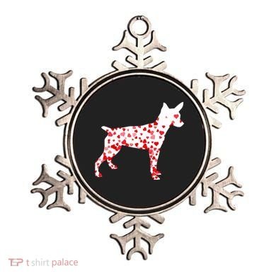Rat Terrier Heart Dog Valentine's Day Gift Ornament
