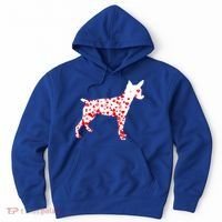 Rat Terrier Heart Dog Valentine's Day Gift Hoodie thumb 0