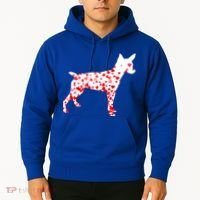 Rat Terrier Heart Dog Valentine's Day Gift Hoodie thumb 2