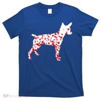 Rat Terrier Heart Dog Valentine's Day Gift T-Shirt thumb 0