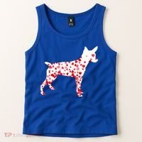 Rat Terrier Heart Dog Valentine's Day Gift Tank Top thumb 2