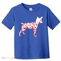 Rat Terrier Heart Dog Valentine's Day Gift Toddler T-Shirt thumb 0