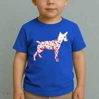 Rat Terrier Heart Dog Valentine's Day Gift Toddler T-Shirt thumb 2