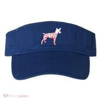 Rat Terrier Heart Dog Valentine's Day Gift Visor thumb 0