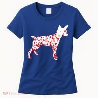 Rat Terrier Heart Dog Valentine's Day Gift Women's T-Shirt thumb 0