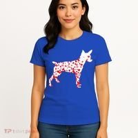 Rat Terrier Heart Dog Valentine's Day Gift Women's T-Shirt thumb 4