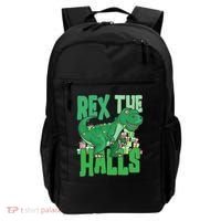 Rex The Halls Dinosaur Christmas Backpack thumb 0