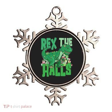 Rex The Halls Dinosaur Christmas Ornament