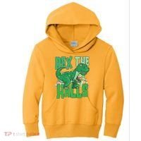 Rex The Halls Dinosaur Christmas Kids Hoodie thumb 0