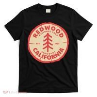 Redwood Trees In The National Forest TShirt T-Shirt thumb 0