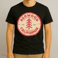 Redwood Trees In The National Forest TShirt T-Shirt thumb 3