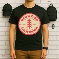 Redwood Trees In The National Forest TShirt T-Shirt thumb 6