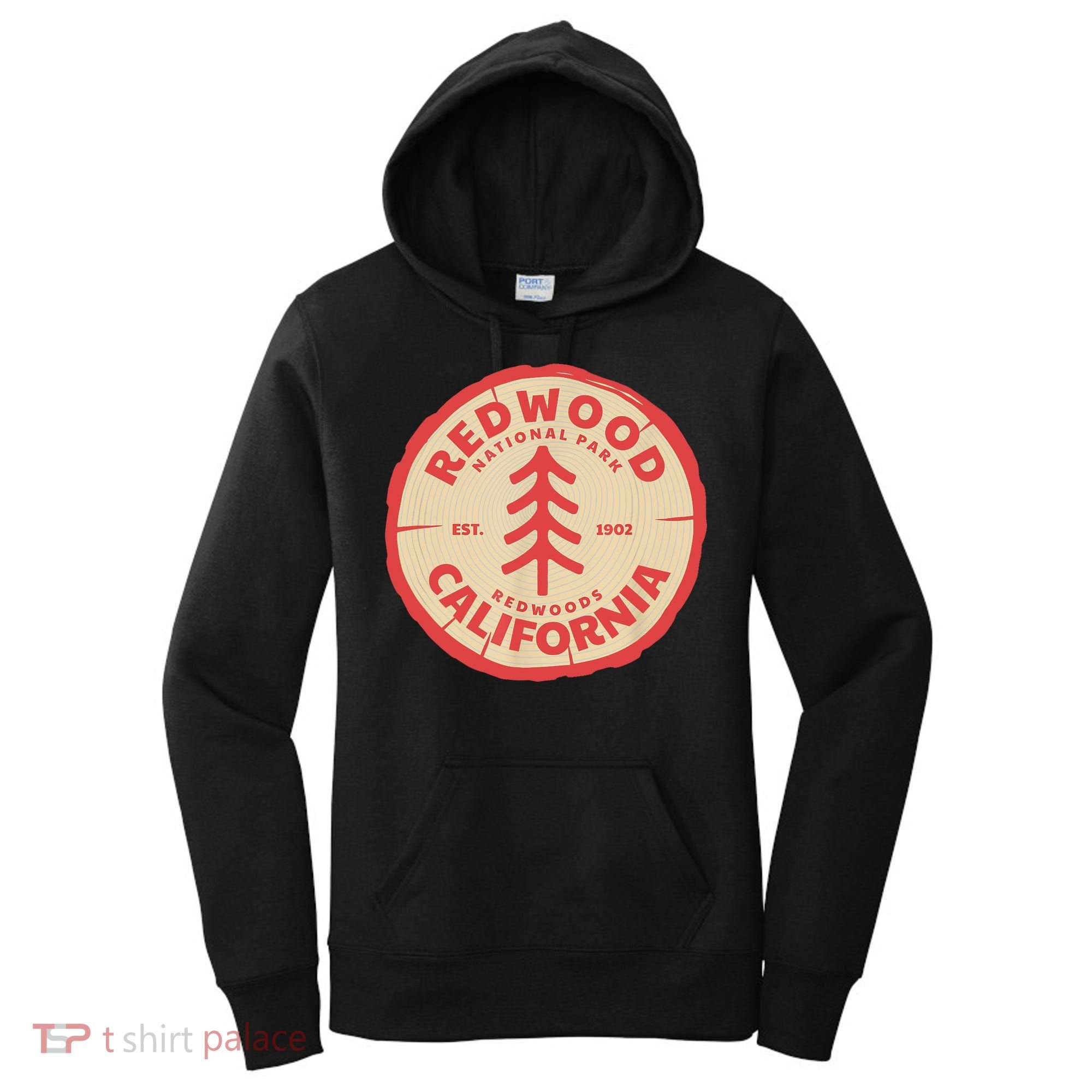 Redwood Trees In The National Forest TShirt Women's Hoodie
