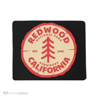 Redwood Trees In The National Forest TShirt Mousepad